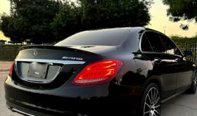 Mercedes C-Class 2018 Black (Metallic)